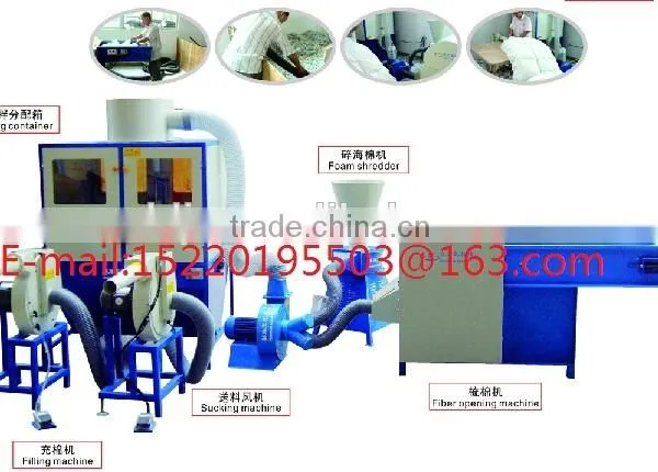 Automatic Feed Carding Machine,mixing Foam Fiber Filling Machine photo-2