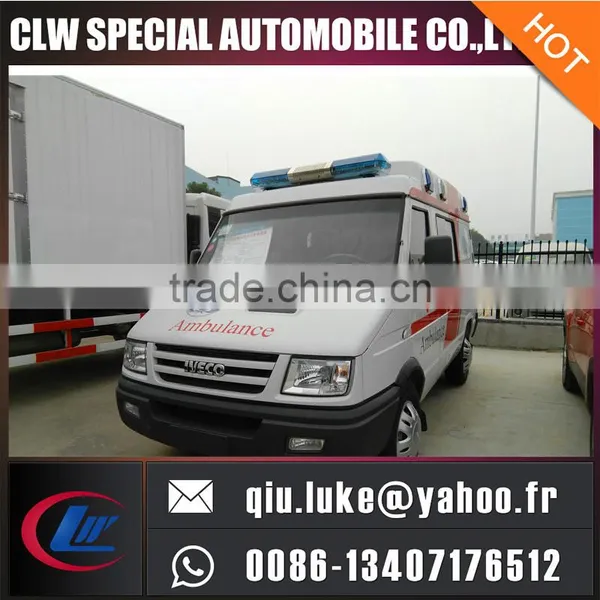 Brand new emergency aspirator type ambulance car with low price