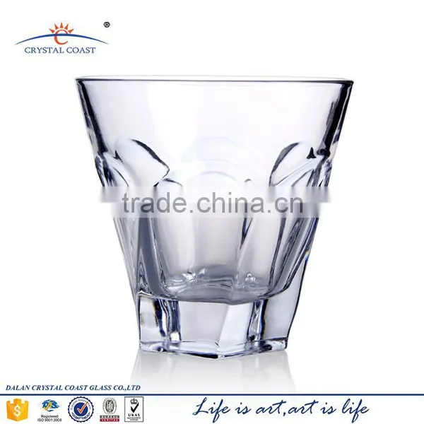 Rock Whisky Glass Machine Made 2015 Free Promotional Gift Whiskey Glass