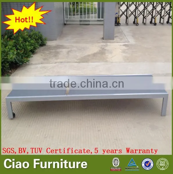 Stackable Outdoor Aluminum Adjustable Chair Chaise Lounge photo-4