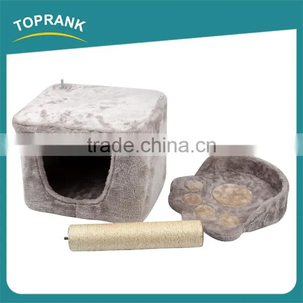 Hot Selling Activity Fun Pet Cats Play House Cat Perch for Sale photo-3