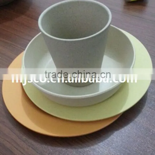 Biological Conventional High Quality Bamboo Fiber Dinner Set photo-2