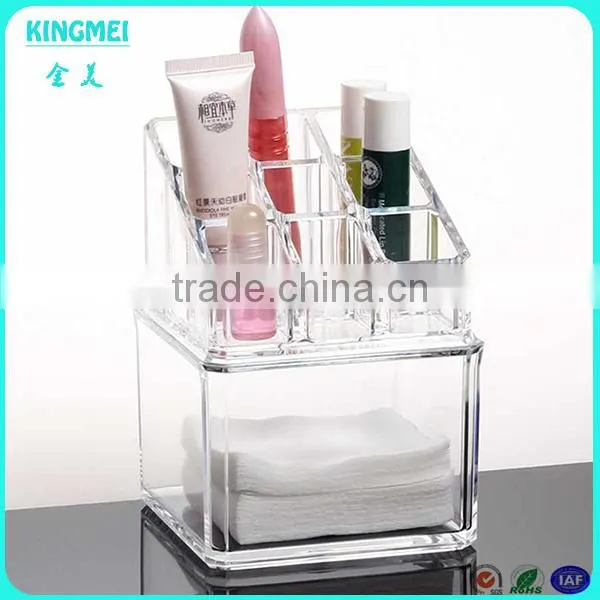 Custom Clear Make up Organizer Transparent Packing and Acrylic Box photo-3