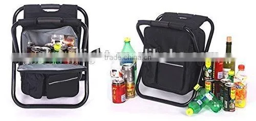 3 in 1 Backpack Cooler Chair - Travel Backpack - Soft Sided Cooler- Outdoor Hiking, Events, Beach, Fishing, Camping photo-3