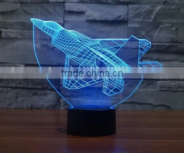 Customize Your Own Logo 3D Visual LED Magical Small Table Lamp Night Light photo-6
