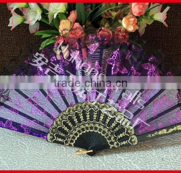 Beautiful Spanish Style Lace Plastic Fan photo-5