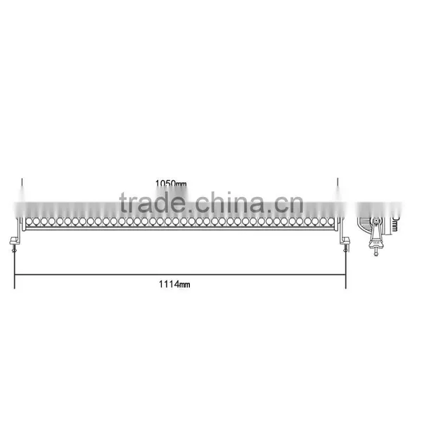 42inch 240w Led Light Bars Offroad Truck Agricultural LED Headlight Bars photo-4