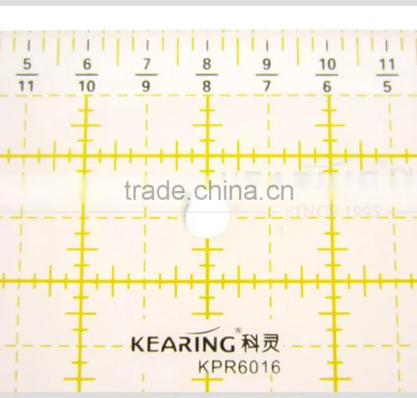 Kearing High Qualiity Metric Acrylic ( 60 * 16 cm ) Patchwork Ruler Sewing & Quilting Plastic Ruler # KPR6016 photo-4