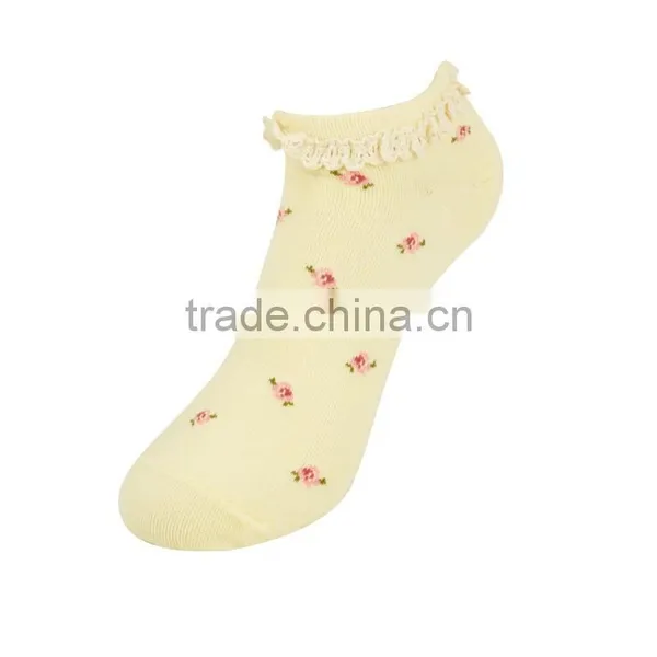 Happy New Year Cable Knit Boot Socks With Lace photo-3