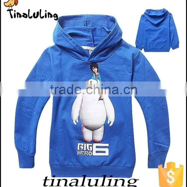 Fashion Baymax Kids Hoodies Boys Big Hero 6 Sweatshirts Kids Boutique Clothing photo-2