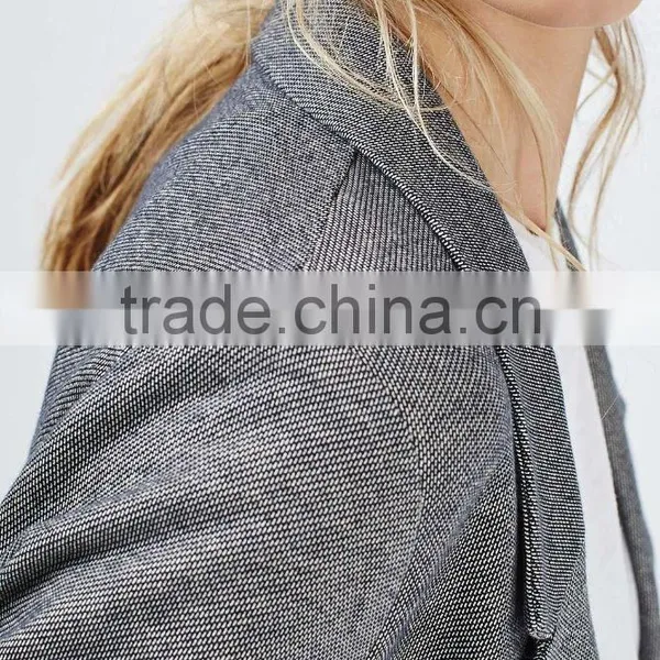 Latest Design Lady Blazer Boy Friend Jacket Women photo-4