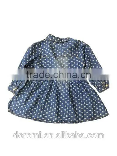 Dress for Baby Girls With Printed Flowers photo-2