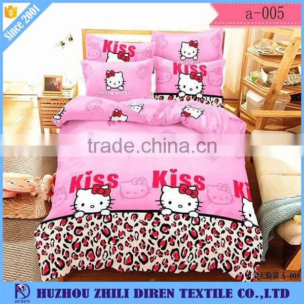 Hotel Home Four Pieces Super Soft Pink Duvet Cover Set photo-2