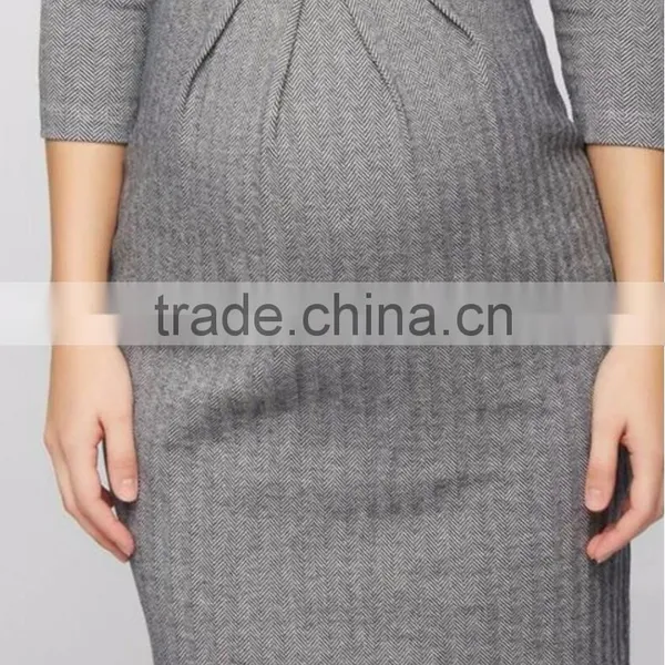 Fancy Office Dress for Pregnant Women photo-5