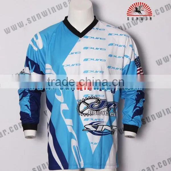 Printed Sublimation Custom Quicky Dry Bmx Jerseys Wholesale photo-5