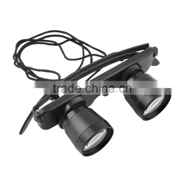 2017 Hot 3x28 Magnifier Glasses Style Outdoor Fishing Optics Binoculars Telescope Free Shipping Quality photo-2