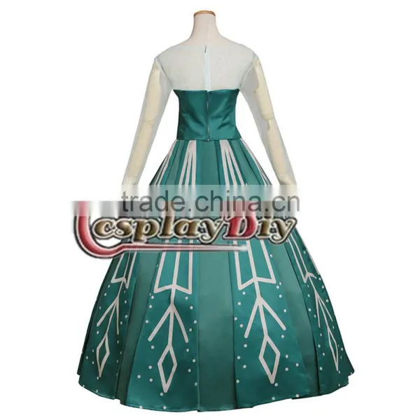 Adult Elsa Princess Dress Snow Queen Dress Costume Cosplay photo-4