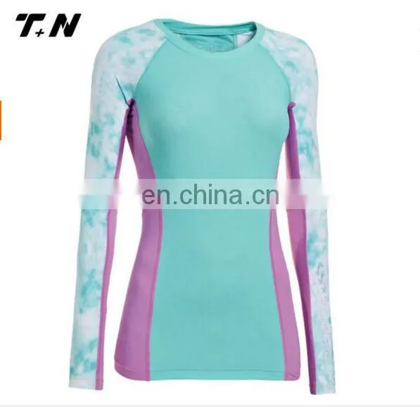 Custom Sublimated Sexy Women Rash Guard Rashguard Mma photo-3