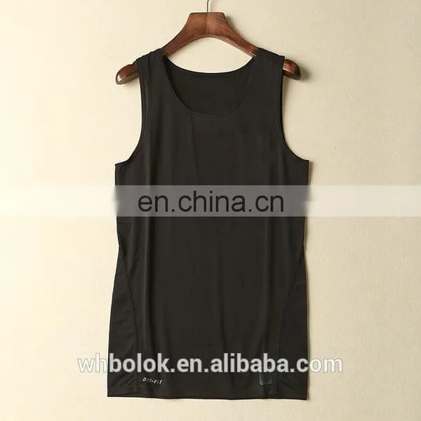 Mens Stylish Vest Summer Quick Dry Breathable Vest T-shirts