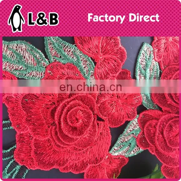 2017 New Dedign Popular Embroidery Colorful Flower photo-6