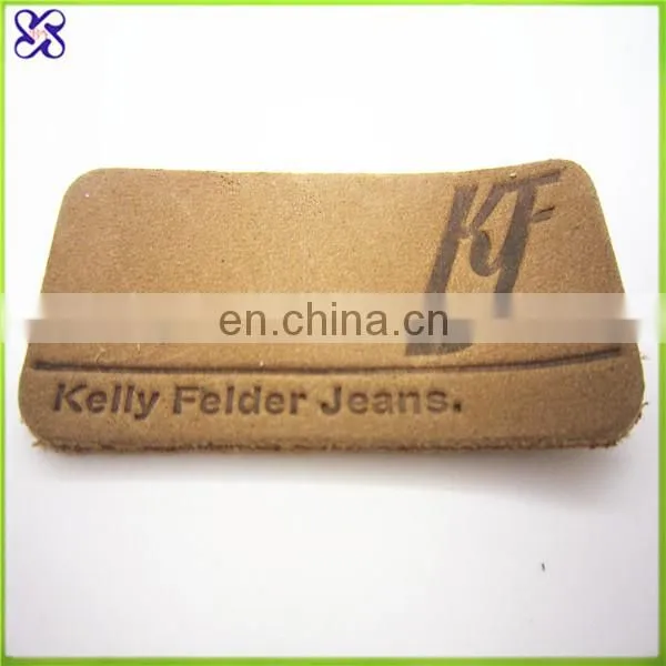 Embossed Leather Label Patch