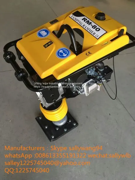 Factory Direct Sales Honda gx 160 Engine Tamper Rammer CompactorGasoline Tamping Rammer photo-3