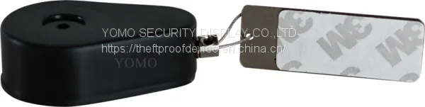 Plastic Teardrop Pullbox Anti Theft Tether With Dog Tag Endfitting photo-4