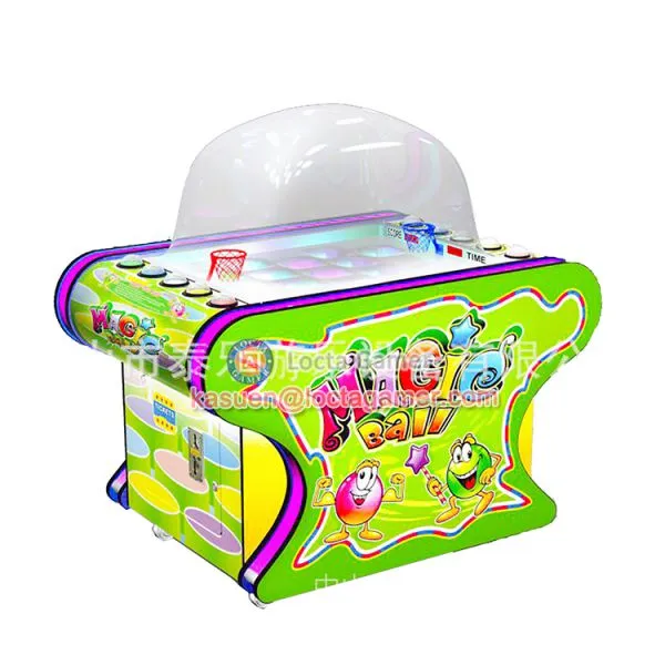 Zhongshan Locta Amusement Redemption Equipment, Magic Pinball for Kids, Fighter Game Machine, Coin Operated, Ball Shooti photo-2