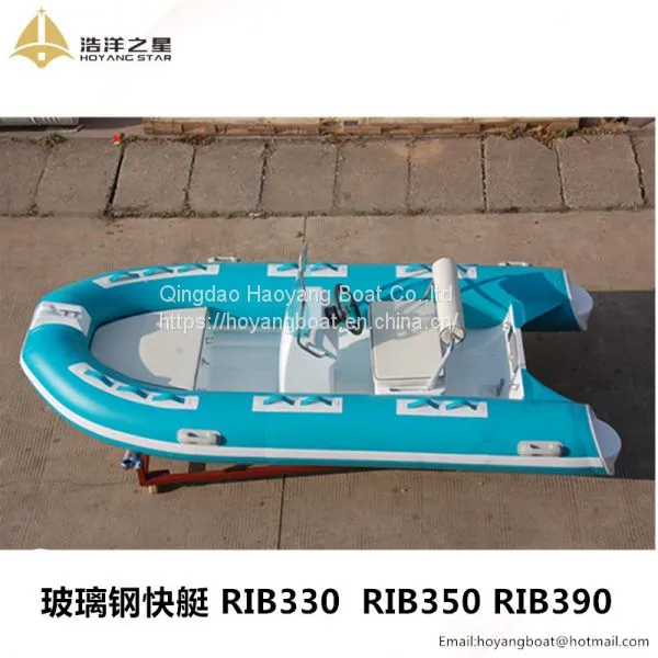 RIB350 3.5m Semi Rigid Boat 350 Inflatable RIB Boat With CE photo-4