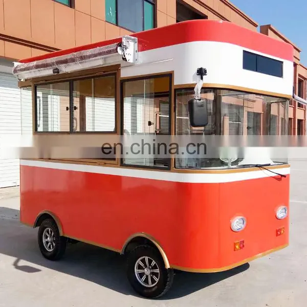 Street Mini Hot Dog Motorcycle Vending Mobile Fast Food Truck photo-6