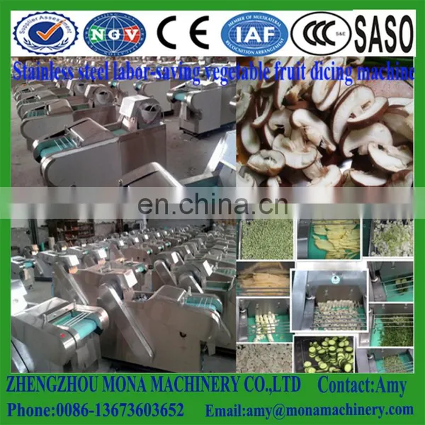 Stainless Steel Good Use Industrial Fruit Okra Lotus Cutter Chopper Slicer Vegetable Cutting Machine photo-3