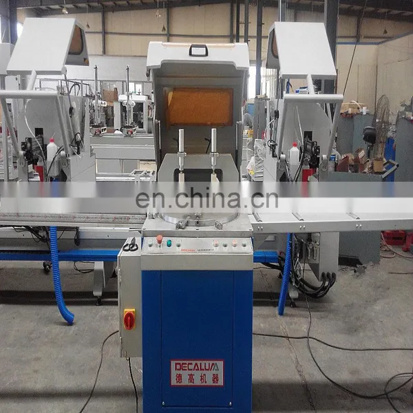 China Good Price Aluminium Window Making Machine Single Head Any Angle Cutting Saw photo-3