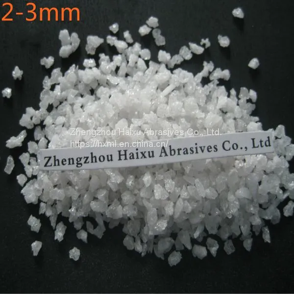 High Quality White Corundum 2-3mm for Refractory Material photo-3