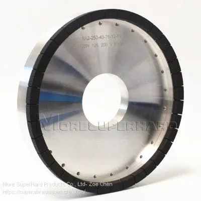 Vitrified CBN Wheel for Face Grinding Steel Part - Zoe@moresuperhard.com photo-2