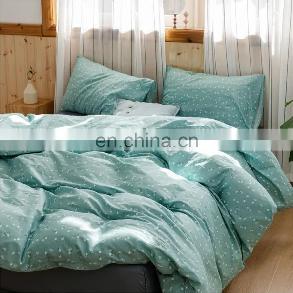 Cheap Fitted Home 3 Piece 3D Super King Size Queen 100% Cotton Printing Bed Sheet Duvet Cover Set photo-4