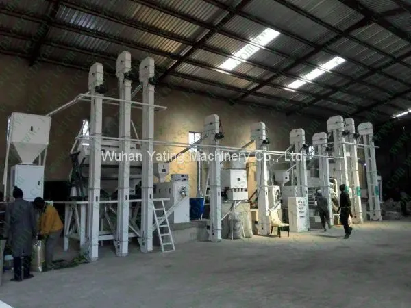 Food Machinery 50 Ton Per Day Full Automatic Small Combined Rice Mill photo-2