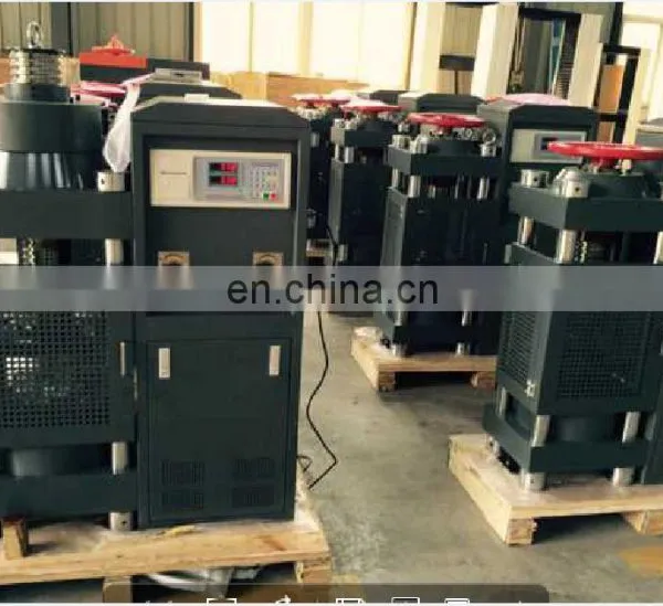 YAW-2000D Concrete Compression Tester Engine and Procedure photo-7