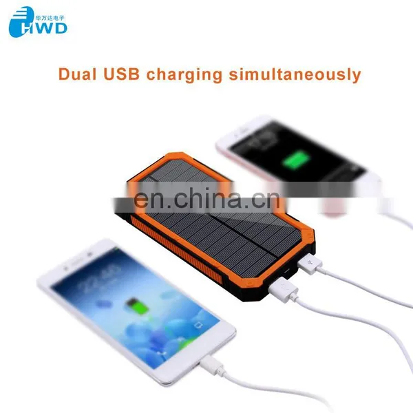 Universal Mini 10000mah Waterproof Mobile Solar PowerBank photo-5