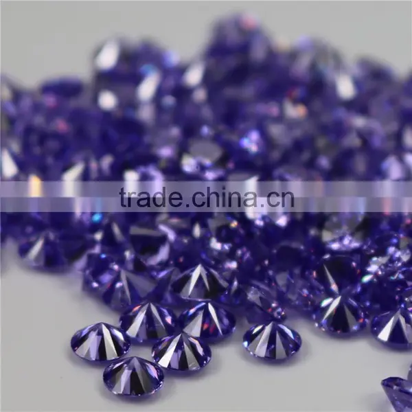 Wholesale Incomparable Beautiful 10mm Round Sapphire Zircon