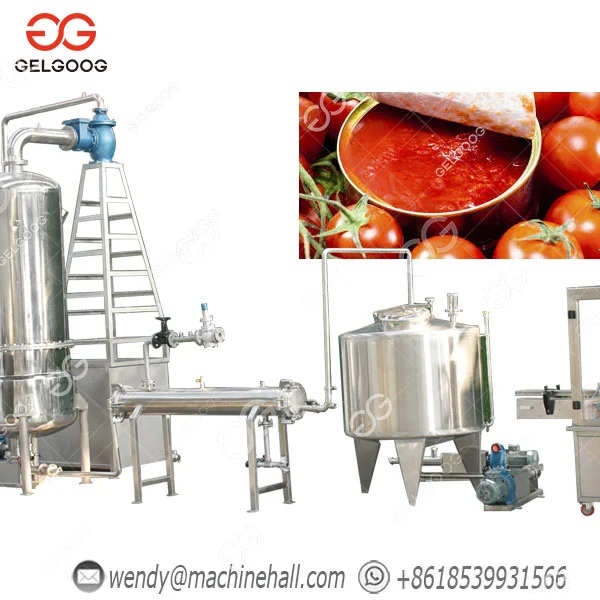 Tomato Puree Machine Tomato Sauce Maker Machine Tomato Processing Equipment Tomato Ketchup Production Line photo-3