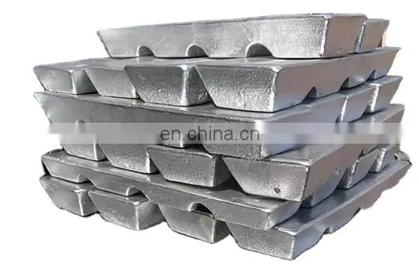 Factory Sale Pb1pb2 Pb3 Pbsb8 Antimony Lead Ingot 99.9% Pure Soft Lead Ingots With Low Price in Stock photo-2