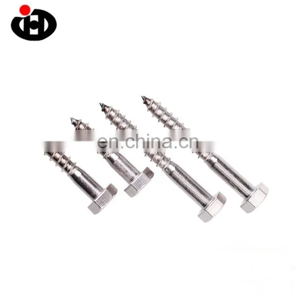 High Quality Amazon Thermal ISO 9001 Galvanized Hexagon Head Wood Screws Are Customizable for Electrical and Mechanical Parts photo-4