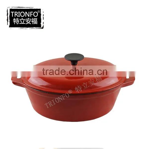 FDA Approved Color Enameled Cast Iron Cookware TR1007 photo-4