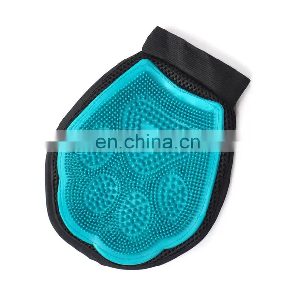 Massage Brush Grooming Glove Brushing Cleaning Hound Dog Cat Hair Pet Gloves photo-2