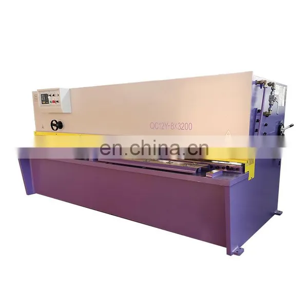 Sheet Metal Shearing Machine Qc12y Shearing Machine QC12Y-8X3200 New Hydraulic Shearing Machines photo-2