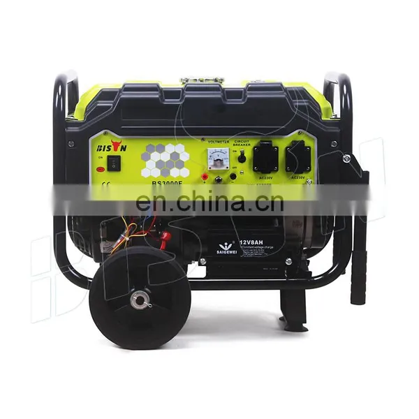 Bison Cheap Ce Big Power Gasoline Generator 110V 120V 220V 230V 240V 60Hz Portable Generator 4Stroke photo-2