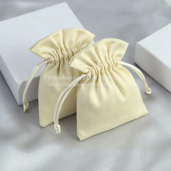 Jewelry Packing Flannel Bag Royal Drawstring Bags Pouches photo-4