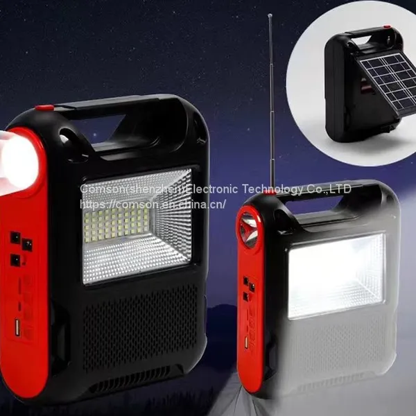 Portable Bluetooth Speaker With Torch Light and Bulbs for Outdoor Camping photo-5