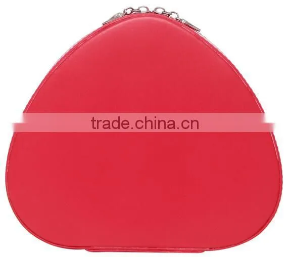 High Quality Hard Leather Travel Organizer Makeup Vanity Case,professional Beauty Box Makeup Travel Case photo-3