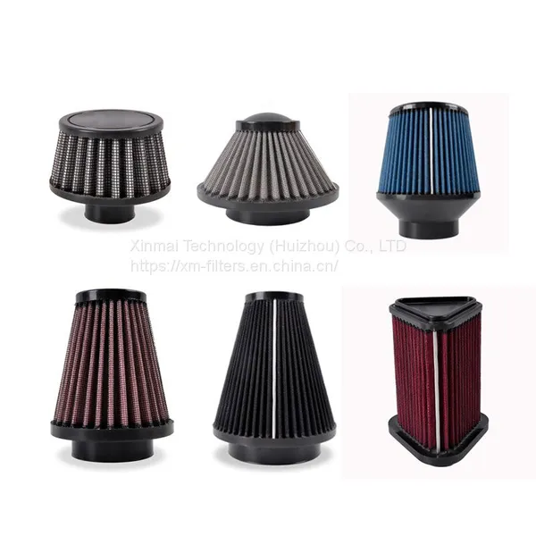 Washable Air Filter Auto Mushroom Universal Car Refit Performance For High Flow Auto Air Filter Air Intake Filters